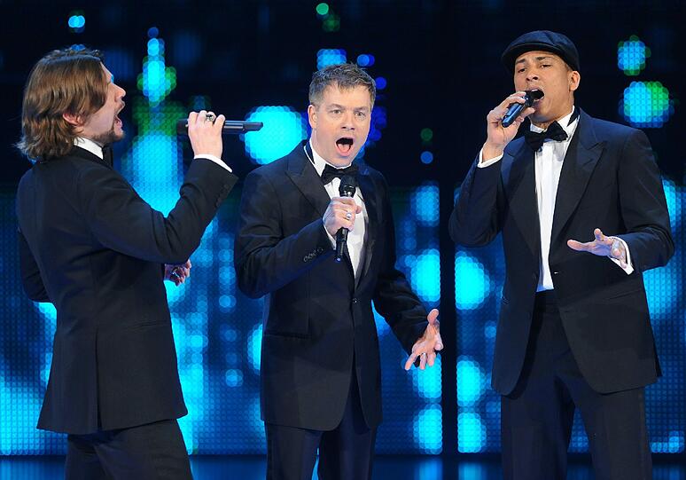 Die Band Reamon mit Michael Mittermeier