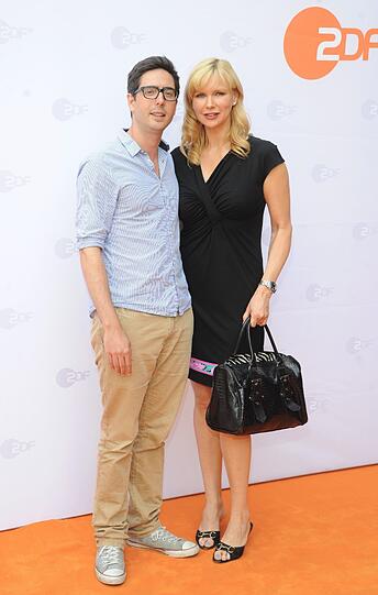 Veronica Ferres und Regisseur David DietlProminente aus der Film- und Fernsehbranche besuchen das "Get Together" des ZDF im Rahmen der Filmfestspiele.