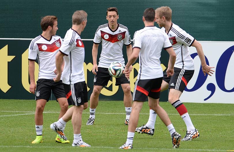 Die Bilder vom achten Tag im Trainingslager in St. Martin.