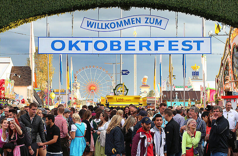 Der Hanfverband wirbt auf der Wiesn für die Legalisierung von Cannabis. (Archivbild)