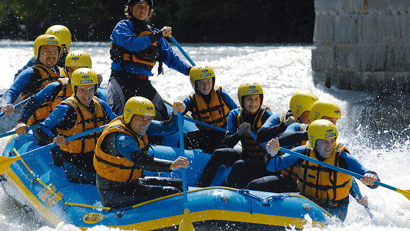 Schöne Geschenkidee als Gruppentour: Rafting Schöne Geschenkidee als Gruppentour: Rafting