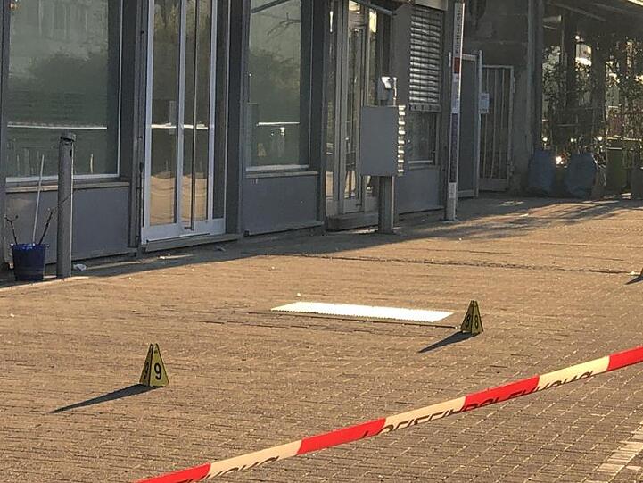 Der Tatort in der Innenstadt. Foto: Friedrich/News5