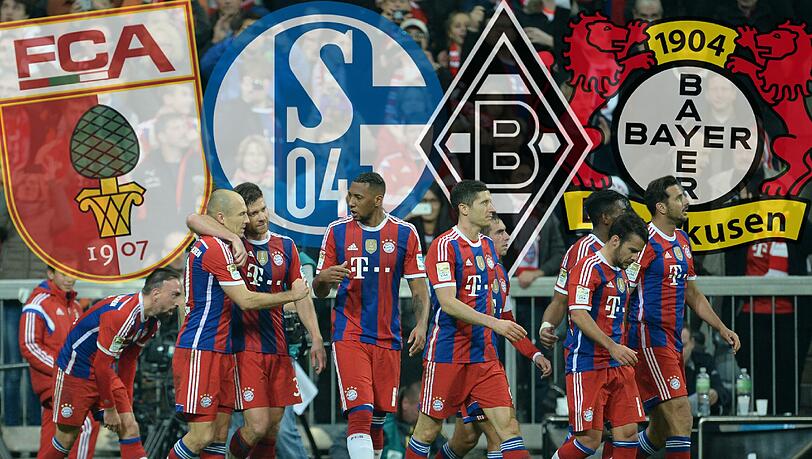 In der Hinrunde blieb der FC Bayern ungeschlagen. Ein paar Teams arbeiten daran, dass das dem Rekordmeister in der zweiten Saisonhälfte nicht noch einmal gelingt. In der Hinrunde blieb der FC Bayern ungeschlagen. Ein paar Teams arbeiten daran, dass das dem Rekordmeister in der zweiten Saisonhälfte nicht noch einmal gelingt.