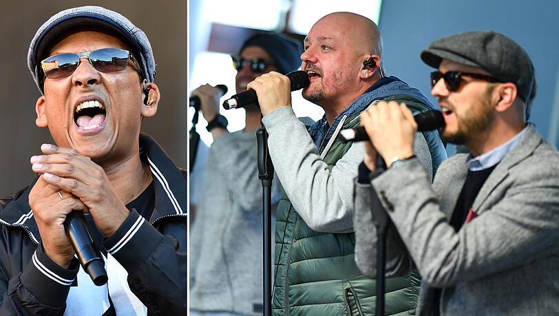 "Söhne Mannheims": Kein Verständnis für ihren Ex-Kollegen Xavier Naidoo. "Söhne Mannheims": Kein Verständnis für ihren Ex-Kollegen Xavier Naidoo.