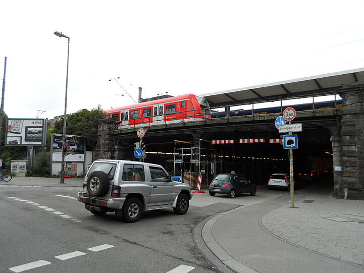 Baustelle Paul-Heyse-Tunnel: Der Blick in die dreckige Röhre