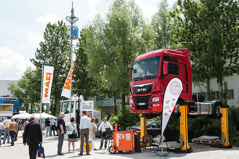 Eindrücke von der Messe Transport und Logistik auf dem Gelände der Messe München in Riem. Alle Fotos: Messe München