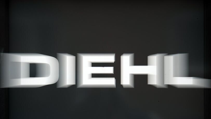 Das Logo des Industrie- und Rüstungskonzerns Diehl.