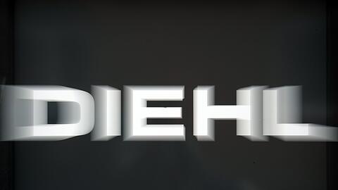 Das Logo des Industrie- und Rüstungskonzerns Diehl.
