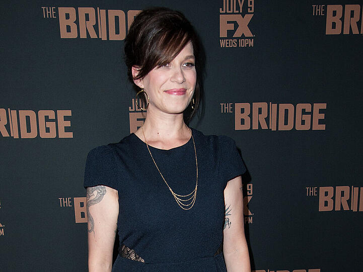 Franka Potente bei der Los-Angeles-Premiere von "The Bridge"