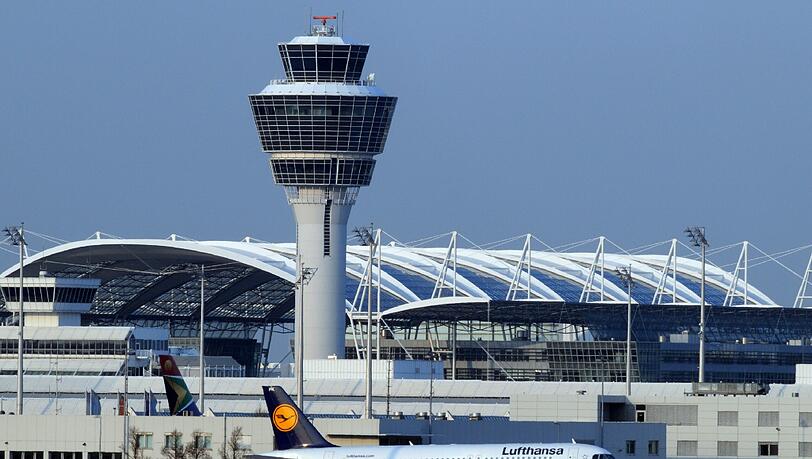 Der Münchner Flughafen (Archivbild). Der Münchner Flughafen (Archivbild).