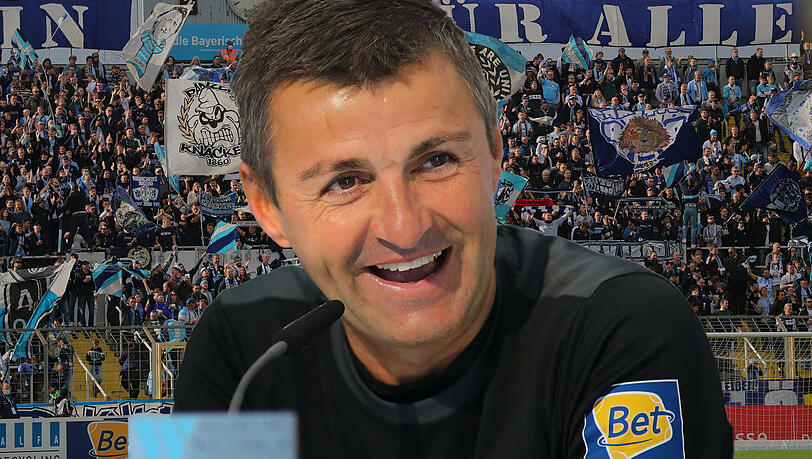 Löwen-Coach Michael Köllner hofft trotz verringerter Kapazität gegen Mannheim auf gute Stimmung im Grünwalder Stadion.