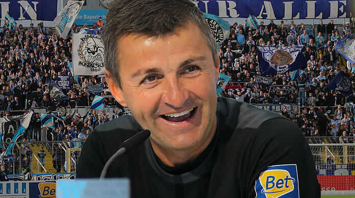 Löwen-Coach Michael Köllner hofft trotz verringerter Kapazität gegen Mannheim auf gute Stimmung im Grünwalder Stadion.