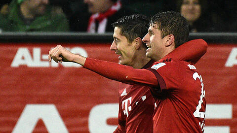 Robert Lewandowski glaubt an den Instinkt von Thomas Müller.