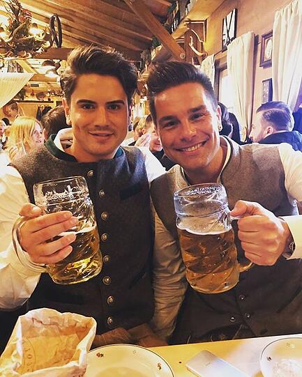 "Promi Big Brother"-Stars Dominik Bruntner und Eloy de Jong