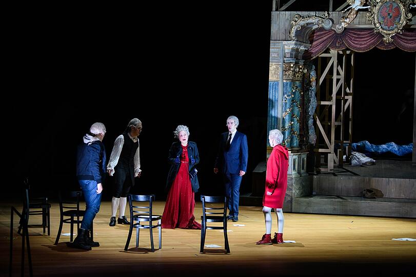 Hasses "Artaserse" mit Anja Silja und Studierenden der Bayerischen Theaterakademie.
