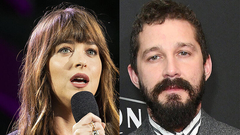 Dakota Johnson und Shia LaBeouf standen für den Film "Peanut Butter Falcon" gemeinsam vor der Kamera Dakota Johnson und Shia LaBeouf standen für den Film "Peanut Butter Falcon" gemeinsam vor der Kamera