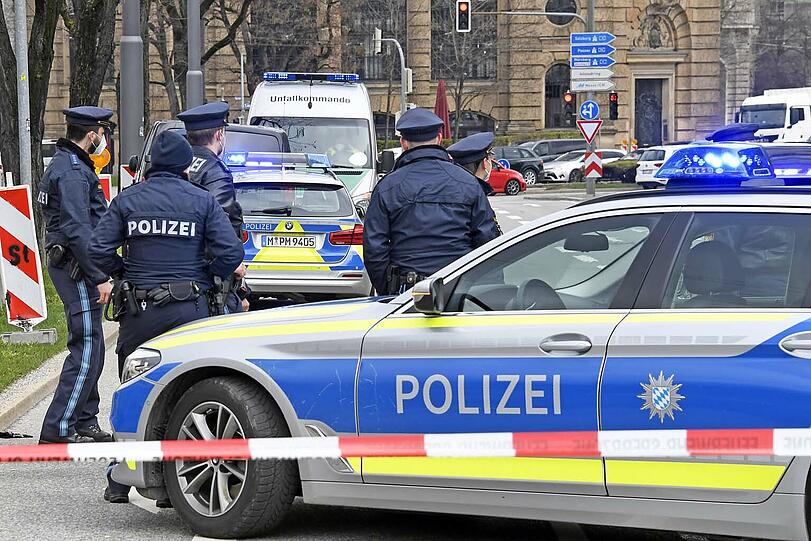Bilder vom Unfall am Stachus.