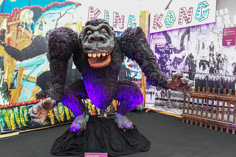 King Kong im Museumszelt auf der Oidn Wiesn 2024.