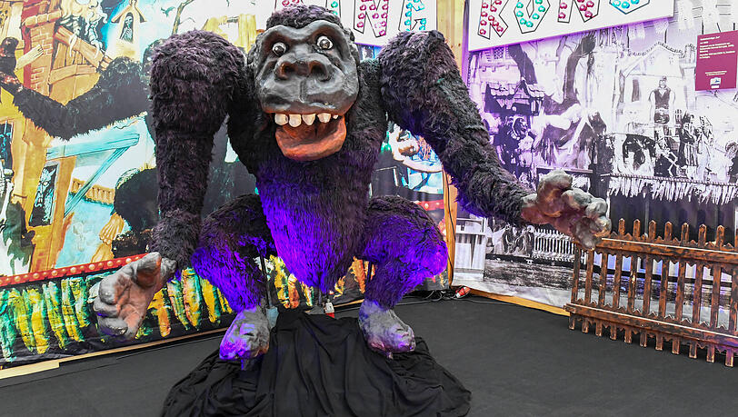 King Kong im Museumszelt auf der Oidn Wiesn 2024.