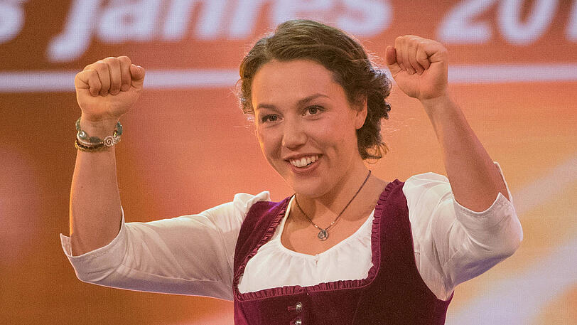Die Sportlerin des Jahres: Biathletin Laura Dahlmeier.