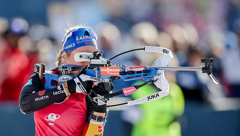 Das Loop One Festival bringt Biathlon in den Münchner Olympiapark. Gesamtweltcup-Siegerin Franziska Preuß wird leider passen müssen.