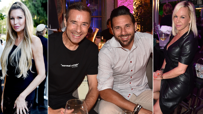 VIP-Partysause bei der Neueröffnung des H'ugo's in Grünwald: Hier feierte auch FC-Bayern-Legende Claudio Pizarro mit den Münchner Promis.