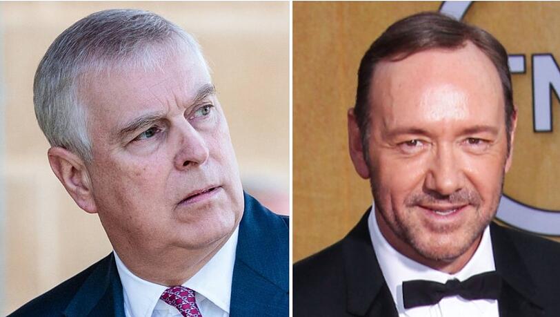 Prinz Andrew soll sich hilfesuchend an Kevin Spacey gewendet haben.