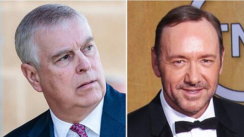 Prinz Andrew soll sich hilfesuchend an Kevin Spacey gewendet haben.
