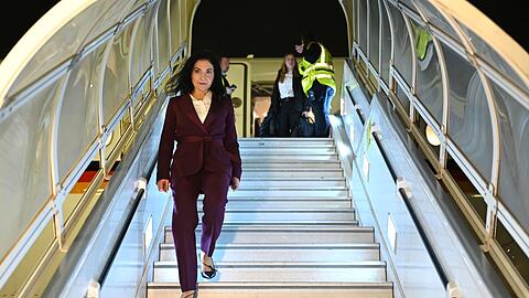 Wirtschaftsministerin Reiche kommt in Tel Aviv an