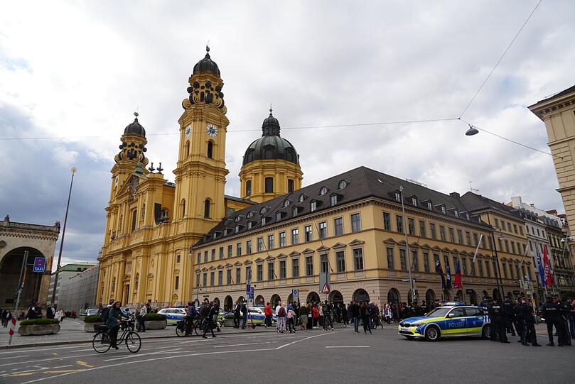 Weitere Bilder von der Protestaktion am Mittwoch.