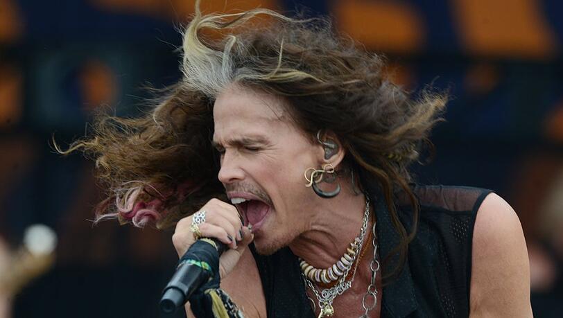 Steven Tyler sang 54 Jahre lang f&uuml;r die Rockgruppe.