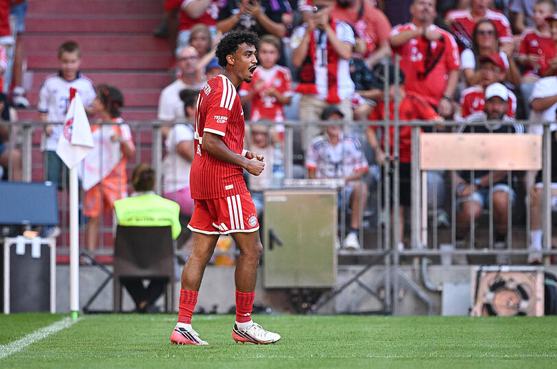 Erstes Tor f&uuml;r Bayern: Brown.