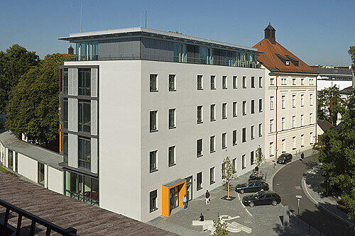Neubau an der Nußbaumstraße: Seit ersten Semptember werden hier Kinder therapiert