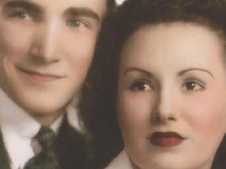 Ein Bild aus alten Zeiten von Fred Stobaugh und seiner Frau Lorraine