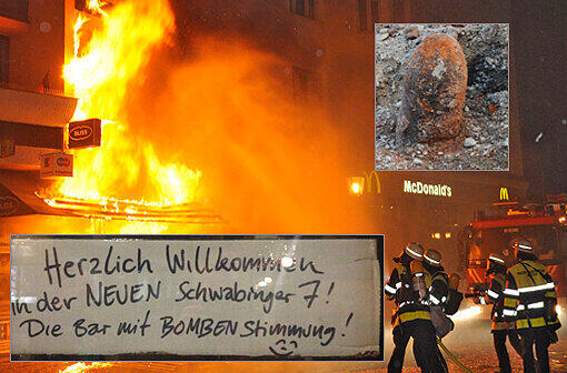 Vom Alarm bis zur Sprengung- die beeindruckendsten Fotos vom Schwabinger Bombenfund.
