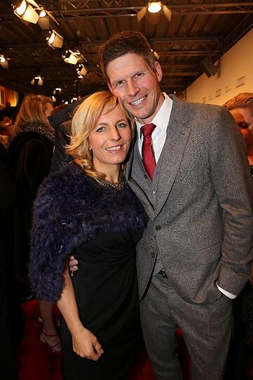 Martina Ertl mit Ehemann Sven Renz