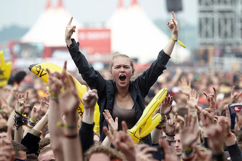 Die Bilder vom ersten Tag des Festivals Rock am Ring 2016 in Mendig.