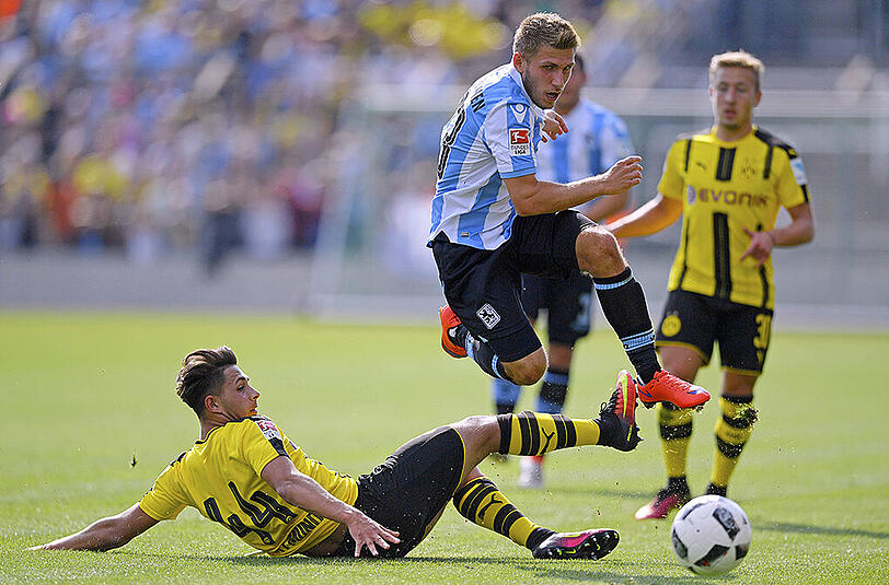 Levent Aycicek machte den Führungstreffer gegen den BVB!