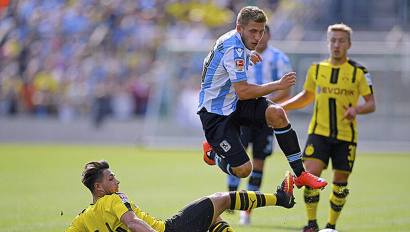 Levent Aycicek machte den Führungstreffer gegen den BVB! Levent Aycicek machte den Führungstreffer gegen den BVB!