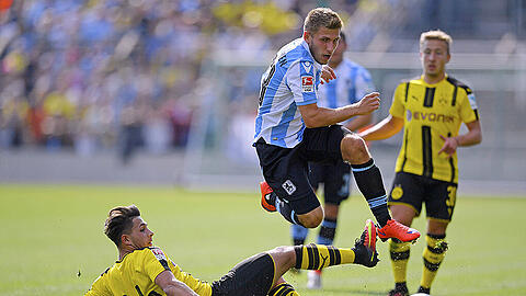 Levent Aycicek machte den Führungstreffer gegen den BVB!
