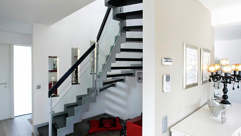 Das Haus als Wohlfühloase - dazu gehört auch eine ansprechende Gestaltung der Treppe. Das Haus als Wohlfühloase - dazu gehört auch eine ansprechende Gestaltung der Treppe.