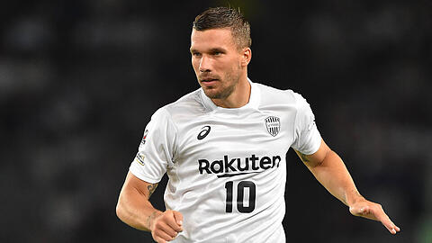 Traf in der 88. Minute: Lukas Podolski.