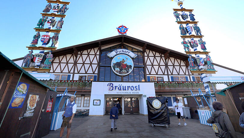 Hier findet seit Jahrzehnten der "Gay Sunday" statt: Das Bräurosl-Festzelt auf dem Oktoberfest.