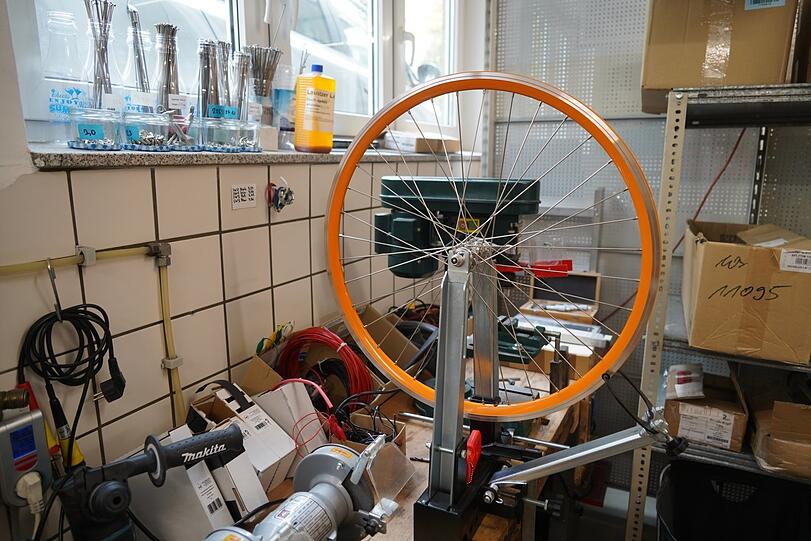 In seinem Element: Hilber bei der Arbeit