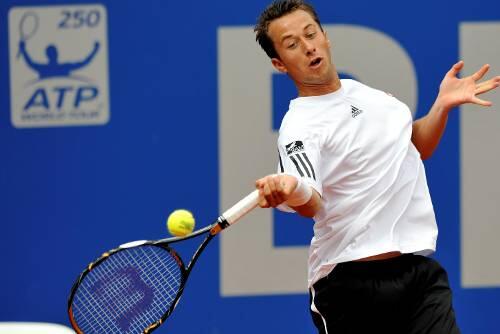 Er kam zum Aumeister, um das Turnier zu gewinnen. Stattdessen scheiterte er schon beim ersten Auftritt: Philipp Kohlschreiber.