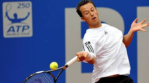 Er kam zum Aumeister, um das Turnier zu gewinnen. Stattdessen scheiterte er schon beim ersten Auftritt: Philipp Kohlschreiber.