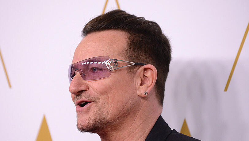 Kein Rockstar-Accessoire: Bono trägt wegen einer Augenkrankheit getönte Brillen Kein Rockstar-Accessoire: Bono trägt wegen einer Augenkrankheit getönte Brillen