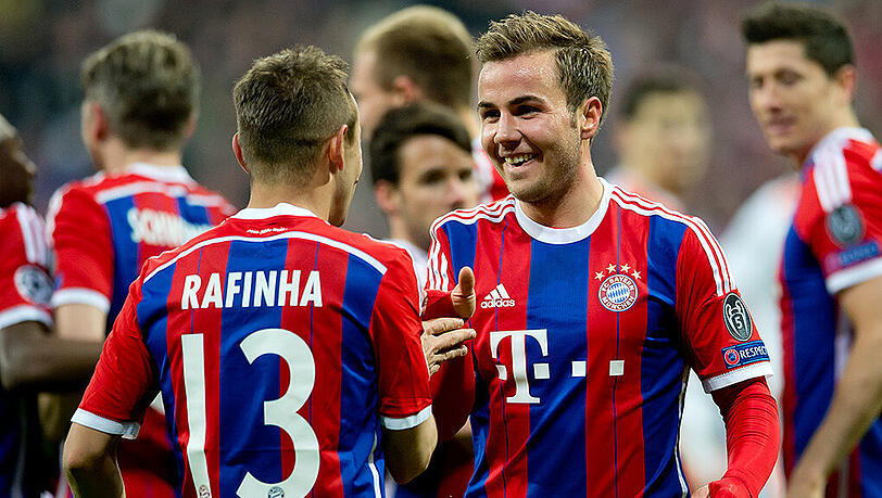 Bayerns Mario Götze weiß, in jedem Spiel "geht es um alles". Foto: Sven Hoppe Bayerns Mario Götze weiß, in jedem Spiel "geht es um alles". Foto: Sven Hoppe