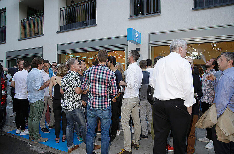 Weitere Bilder der Store-Eröffnung von Keller-Sports.