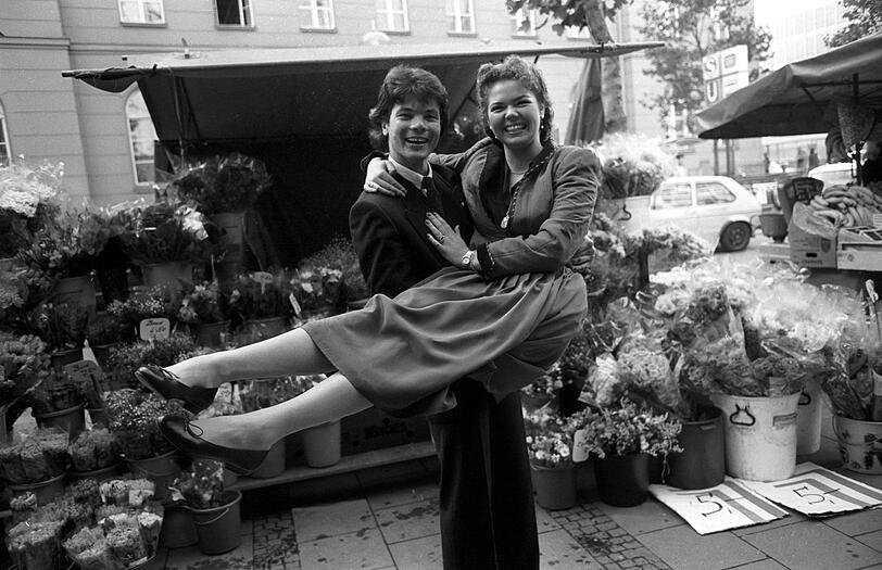 1982: Michael der Köstliche mit Stefanie I.